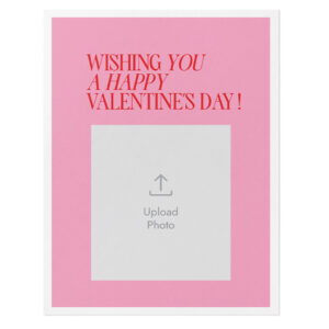 Modern Valentine's Day Photo Card