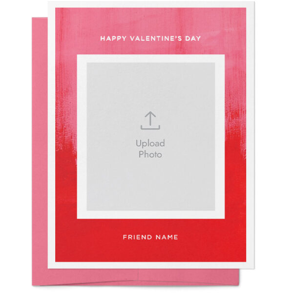 Romantic Valentine's Day Photo Card
