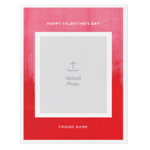 Romantic Valentine's Day Photo Card