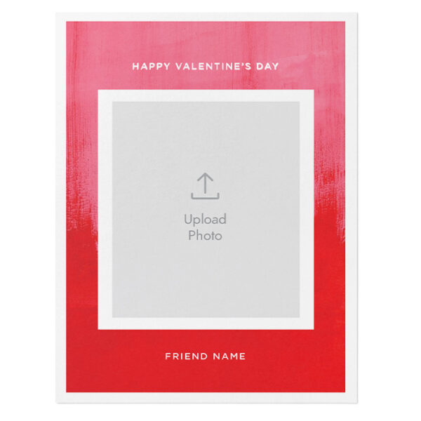 Romantic Valentine's Day Photo Card