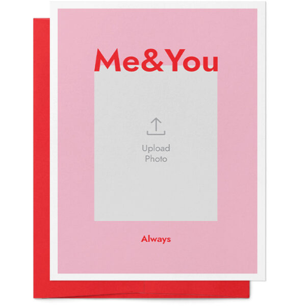 Me&You Valentine's Day Photo Card