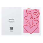 Pretty Lady Valentines Day Card