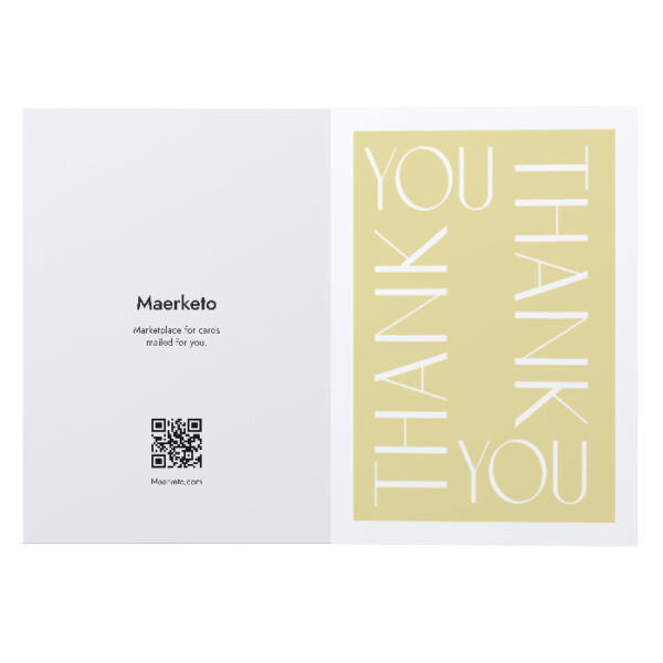 Thank You Card