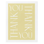 Thank You Card