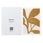 Botanical Thank You Card