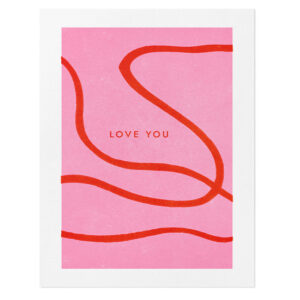 Love You Valentine's Day card