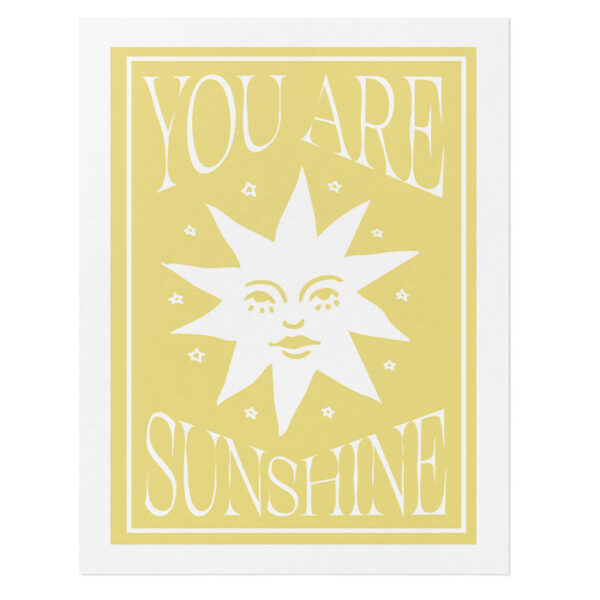 Human Sunshine Card