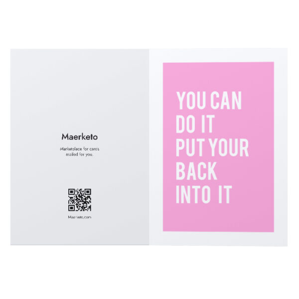 You Can Do It Card