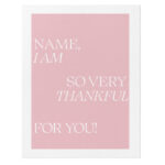 Custom Thank You Card