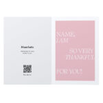 Custom Thank You Card